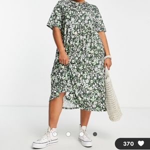 Floral midi dress